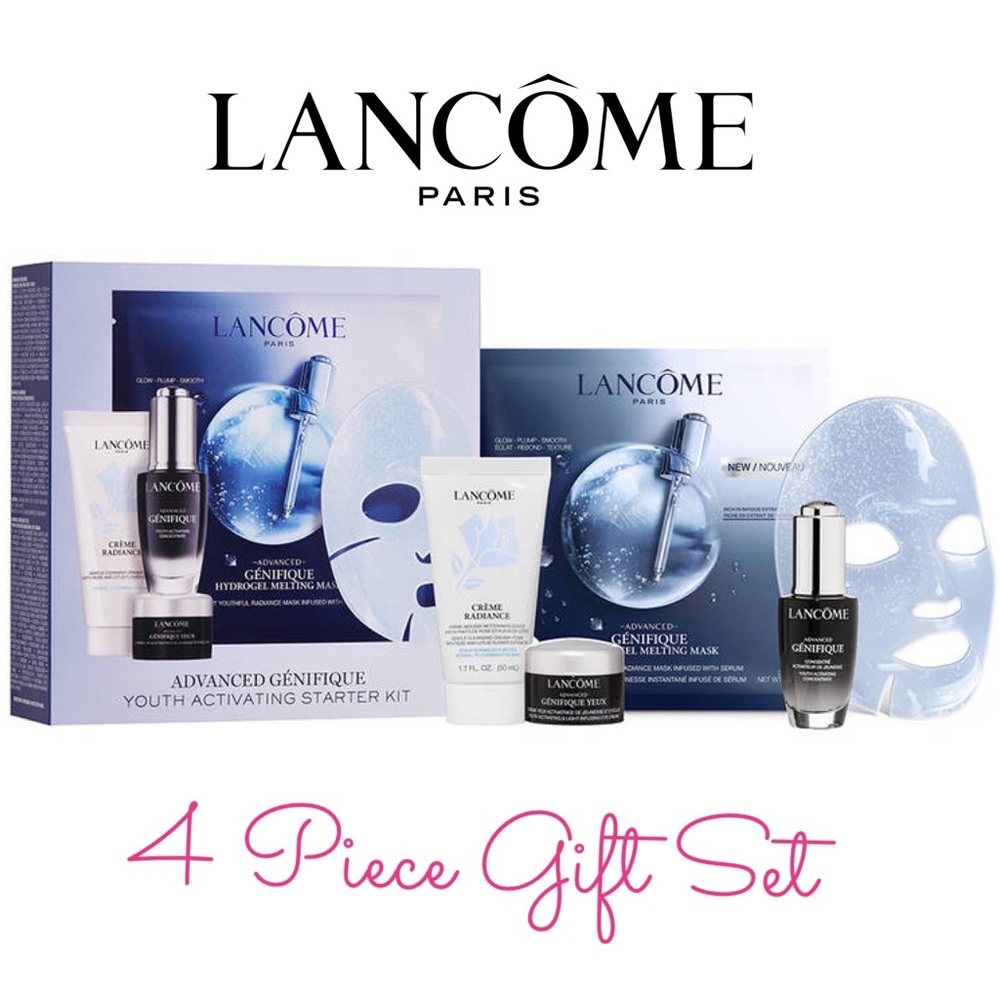 NIB Lancôme GÉNIFIQUE DISCOVERY GIFT SET - 4 PIECES
